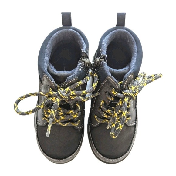 Carter's Boy's Girl's Unisex Trail Hiking Boots Grey Toddler High Shoes Size 9M - Picture 4 of 9